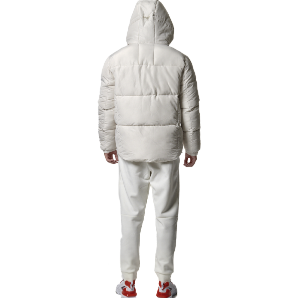 Ανδρικό puffer μπουφάν BODY ACTION 073426-01 μπεζ Ανδρικά
