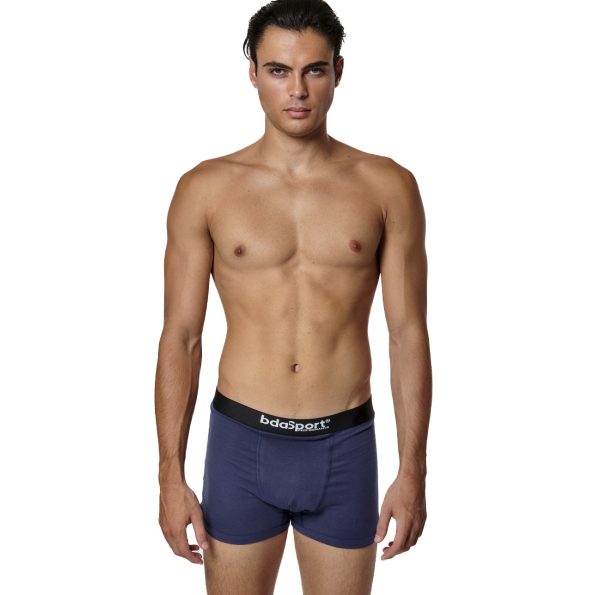 Σετ από 3 ανδρικά εσώρουχα boxer BODY ACTION 093403-01 μπλε πράσινο μαύρο 