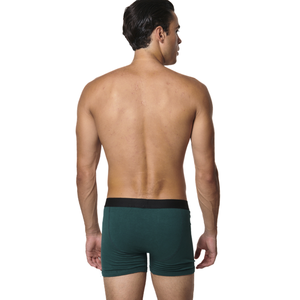 Σετ από 3 ανδρικά εσώρουχα boxer BODY ACTION 093403-01 μπλε πράσινο μαύρο  Ανδρικά