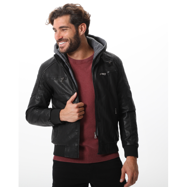 Ανδρικό jacket BATTERY 15232014 μαύρο