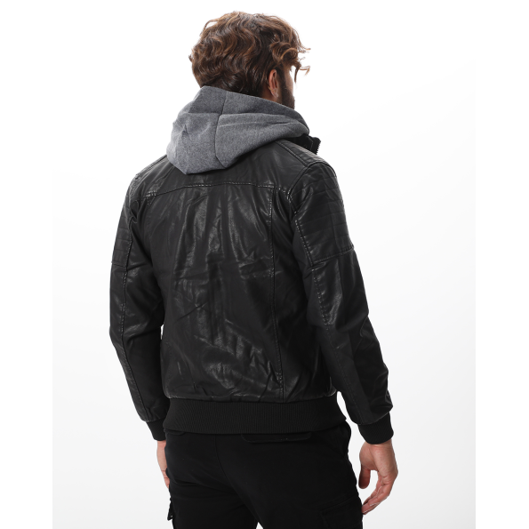 Ανδρικό jacket BATTERY 15232014 μαύρο Ανδρικά