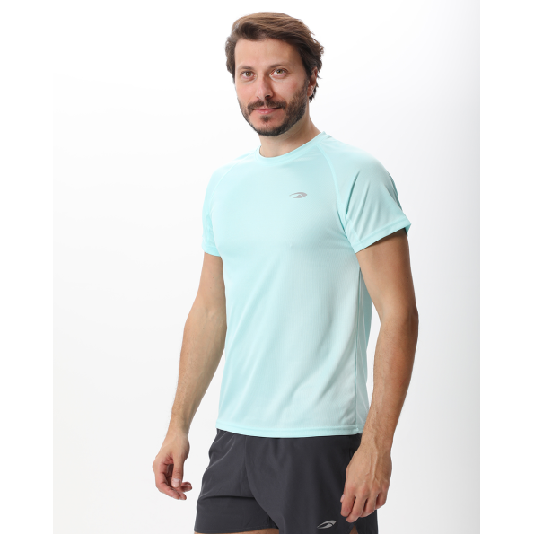 Unisex t-shirt BLUE HUNTER 111010220 τιρκουαζ Ανδρικά