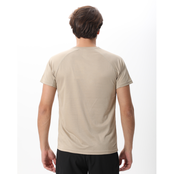 Unisex t-shirt BLUE HUNTER 111010226 μπεζ Ανδρικά
