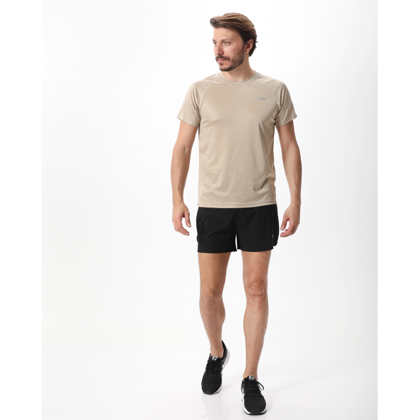 Unisex t-shirt BLUE HUNTER 111010226 μπεζ Ανδρικά