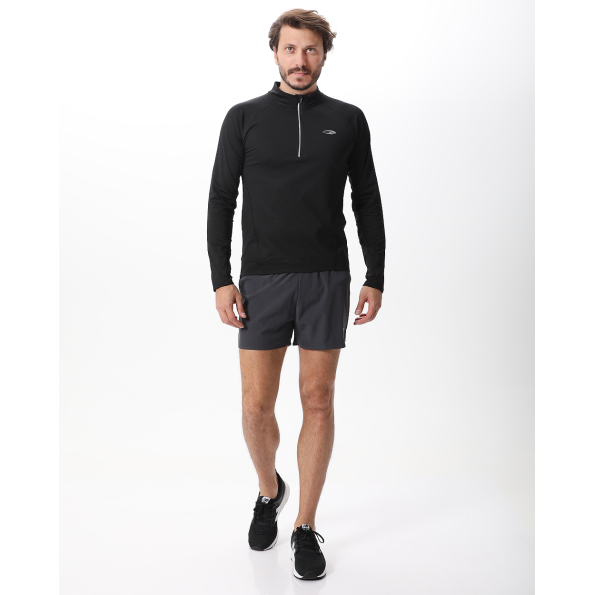 Unisex μακρυμάνικη μπλούζα BLUE HUNTER 113090201 μαύρη Ανδρικά