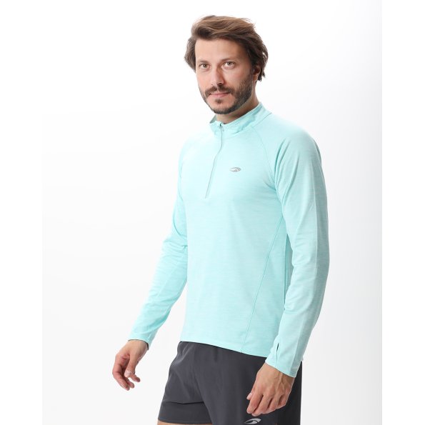 Unisex μακρυμάνικη μπλούζα BLUE HUNTER 113090220 τυρκουάζ  Ανδρικά