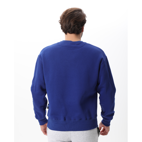 Unisex φούτερ μπλούζα BLUE HUNTER 113111030 μπλε Ανδρικά