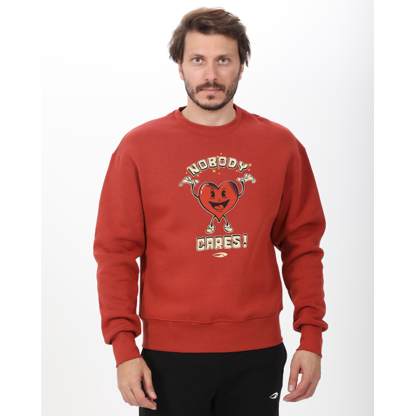 Unisex φούτερ μπλούζα BLUE HUNTER 113111128 πορτοκαλί