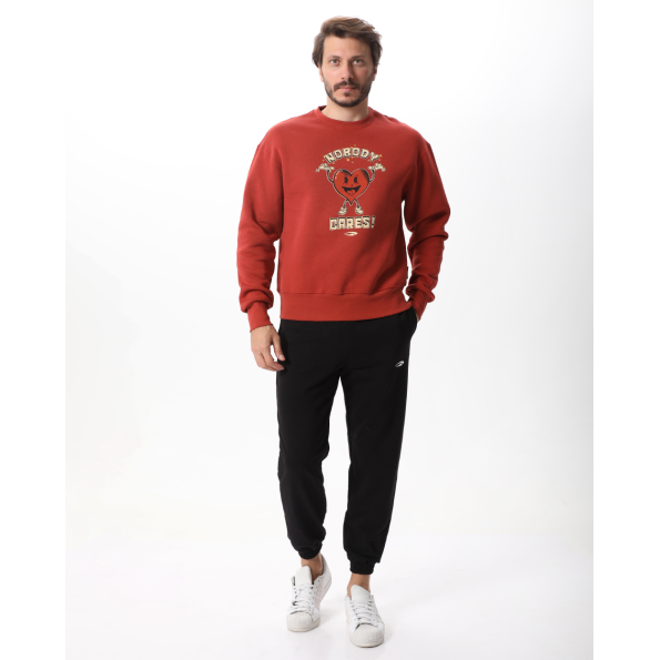 Unisex φούτερ μπλούζα BLUE HUNTER 113111128 πορτοκαλί Ανδρικά