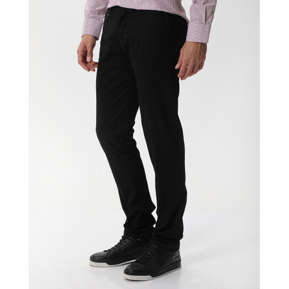 Ανδρικό chino παντελόνι MARTIN & CO 220-31-0602 μαύρο Ανδρικά