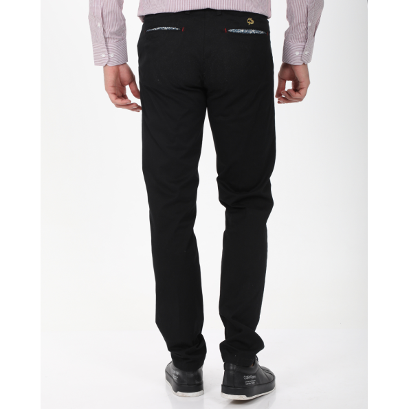 Ανδρικό chino παντελόνι MARTIN & CO 220-31-0602 μαύρο Ανδρικά
