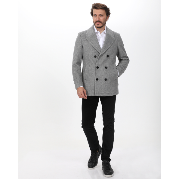 Ανδρικό παντελόνι κοτλε ITALIAN JOB slim 222-31-5289 μαύρο Ανδρικά