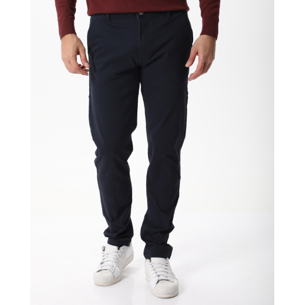 Ανδρικό chino παντελόνι VAN HIPSTER 72260 ναυτικό μπλε