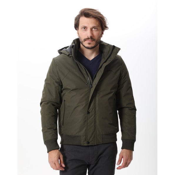 Ανδρικό bomber μπουφάν VAN HIPSTER 72189 λαδί