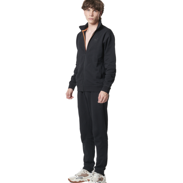 Ανδρικό παντελόνι φόρμας BODY ACTION 023442-01 μαύρο Ανδρικά