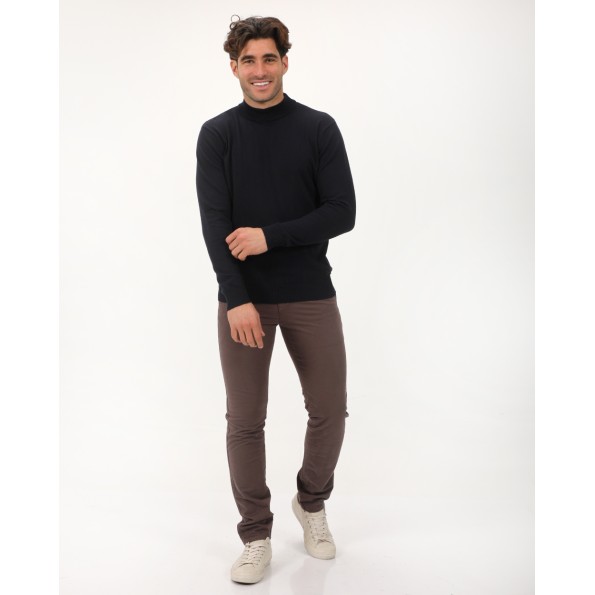 Ανδρική πλεκτή μπλούζα VAN HIPSTER 71709 μπλε Ανδρικά