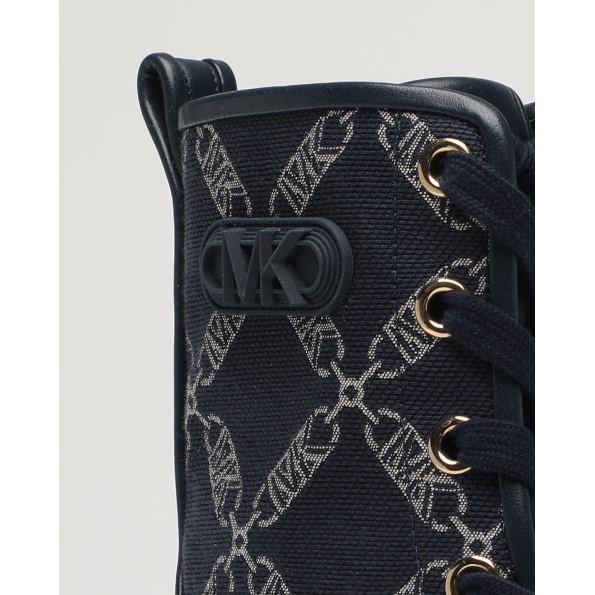 Γυναικεία μποτάκια sneakers MICHAEL KORS 40F3HYME6Y HANLEY μαύρα εκρού Γυναικεία