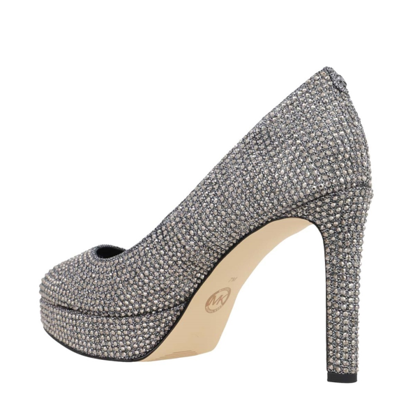 Γυναικείες γόβες MICHAEL KORS 40F2CNMP2D ασημί Γυναικεία