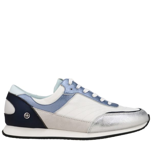 Γυναικεία sneakers MICHAEL KORS 43T2CNFS3D CALLAN ασημί γαλάζιο