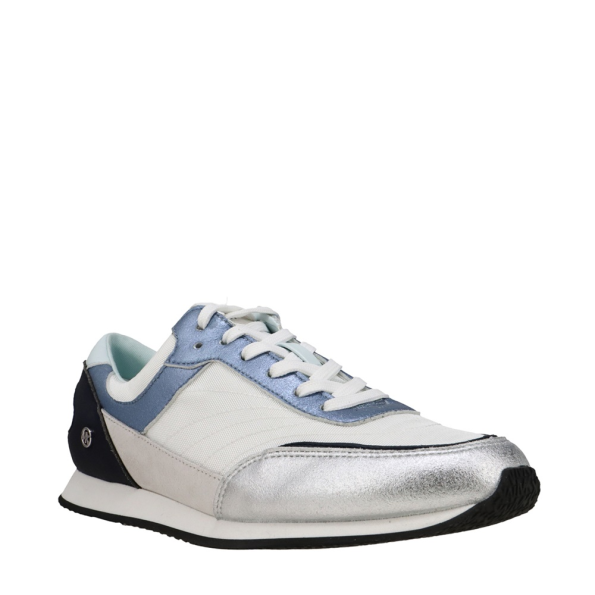 Γυναικεία sneakers MICHAEL KORS 43T2CNFS3D CALLAN ασημί γαλάζιο Γυναικεία