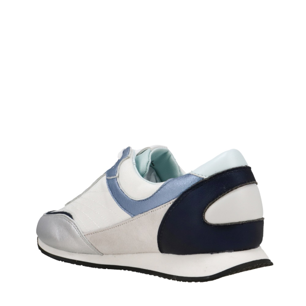 Γυναικεία sneakers MICHAEL KORS 43T2CNFS3D CALLAN ασημί γαλάζιο Γυναικεία