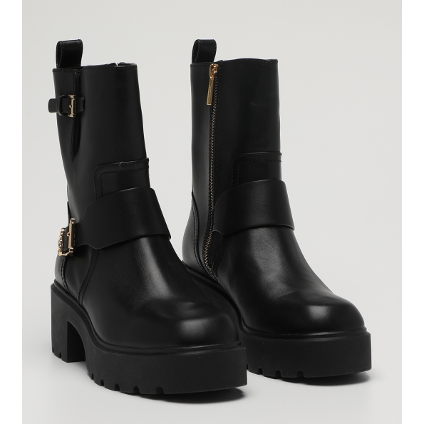 Γυναικεία μποτάκια MICHAEL KORS  PERRY 40F3PYME5L μαύρα Γυναικεία