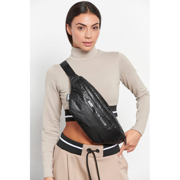 Γυναικείο τσαντάκι μέσης BODYTALK 1232-974366 μαύρο Γυναικεία