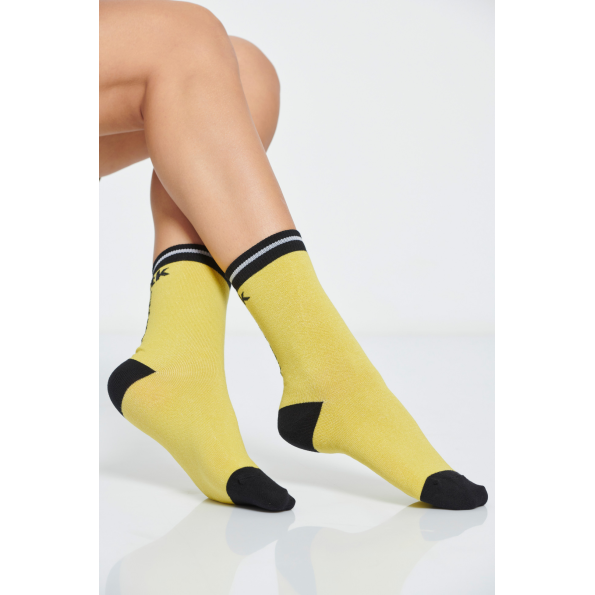 Γυναικείες κάλτσες BODYTALK 1232-976533 κίτρινες  Γυναικεία
