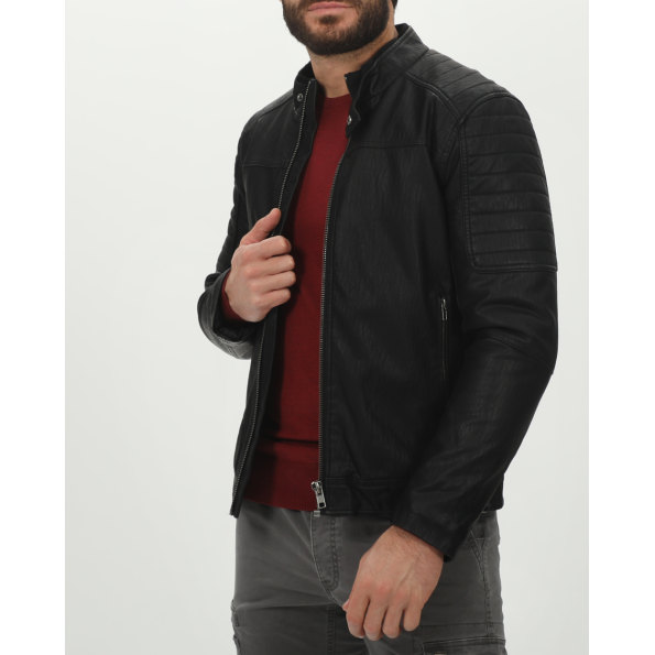 Ανδρικό jacket EXPLORER 2411103032 μαύρο