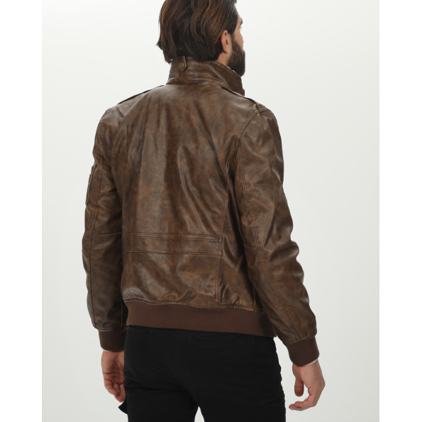 Ανδρικό jacket EXPLORER 2411103035 καφέ Ανδρικά