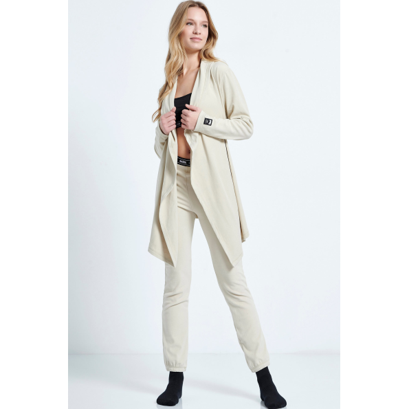 Γυναικείο παντελόνι φόρμας BODYTALK 1212-901600 εκρού Γυναικεία