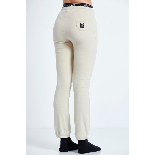 Γυναικείο παντελόνι φόρμας BODYTALK 1212-901600 εκρού Γυναικεία
