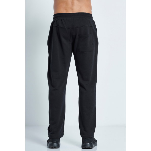 Ανδρικό παντελόνι φόρμας BODYTALK 1212-959700 μαύρο Ανδρικά