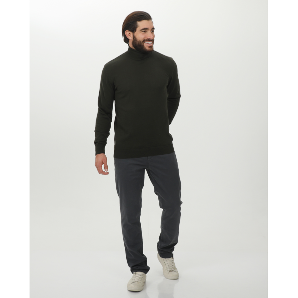 Ανδρικό πλεκτό ζιβάγκο VAN HIPSTER 71839 χακί Ανδρικά