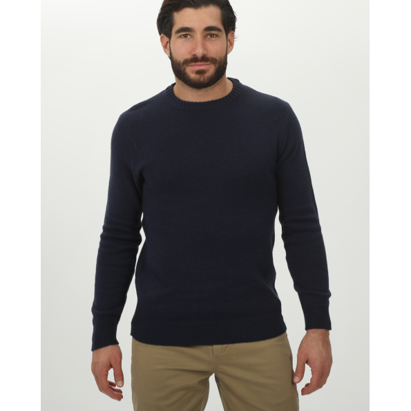 Ανδρική πλεκτή μπλούζα VAN HIPSTER 72181 μπλε
