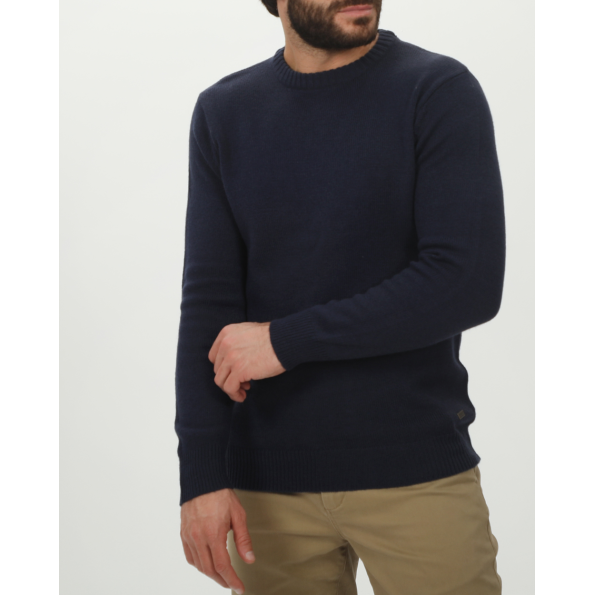 Ανδρική πλεκτή μπλούζα VAN HIPSTER 72181 μπλε Ανδρικά