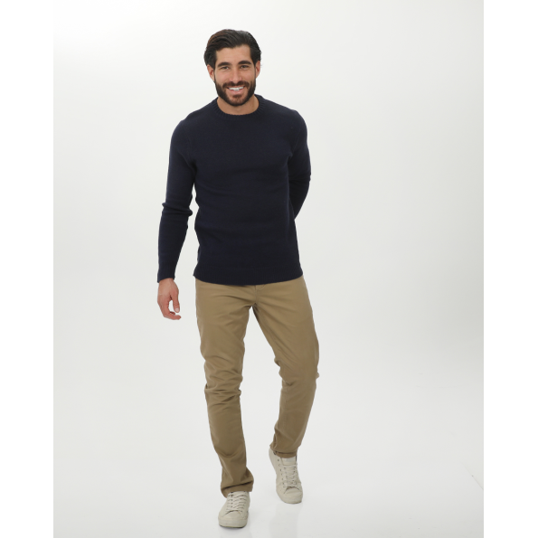 Ανδρική πλεκτή μπλούζα VAN HIPSTER 72181 μπλε Ανδρικά