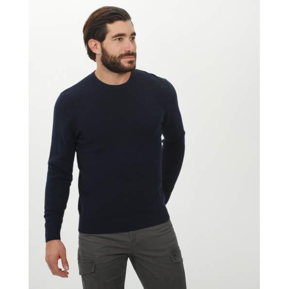 Ανδρική πλεκτή μπλούζα VAN HIPSTER 72240  μπλε
