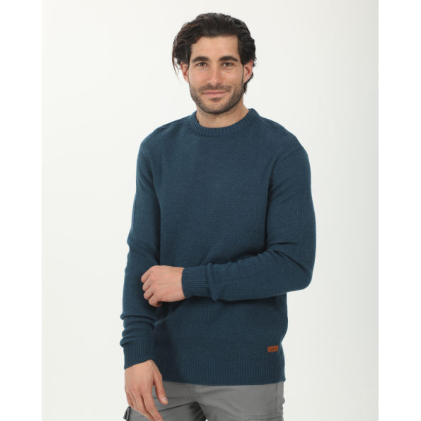 Ανδρική πλεκτή μπλούζα VAN HIPSTER 72289 πετρόλ