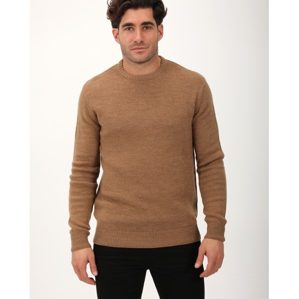 Ανδρική πλεκτή μπλούζα VAN HIPSTER 72289 καφέ Ανδρικά