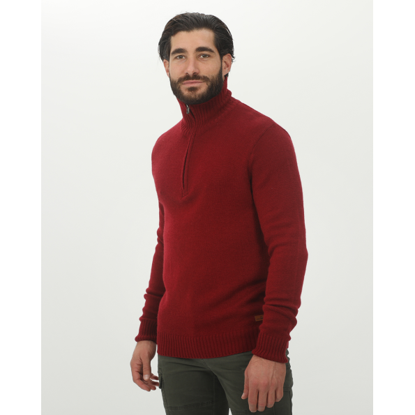 Ανδρική πλεκτή μπλούζα VAN HIPSTER 72290 κόκκινο Ανδρικά