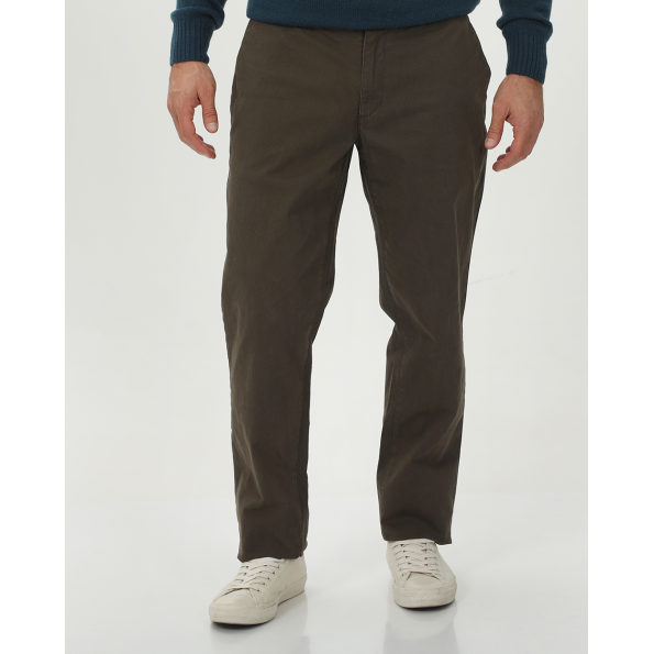 Ανδρικό chino comfort παντελόνι MARTIN & CO 224-32-0463 χακί