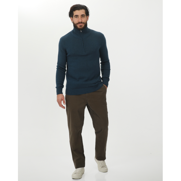 Ανδρικό chino comfort παντελόνι MARTIN & CO 224-32-0463 χακί Ανδρικά