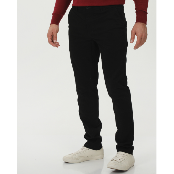 Ανδρικό chino comfort παντελόνι MARTIN & CO 224-32-6514 μαύρο Ανδρικά