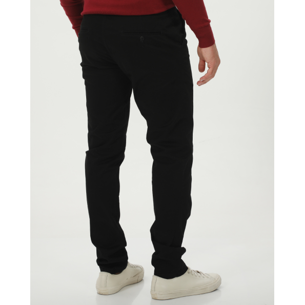 Ανδρικό chino comfort παντελόνι MARTIN & CO 224-32-6514 μαύρο Ανδρικά
