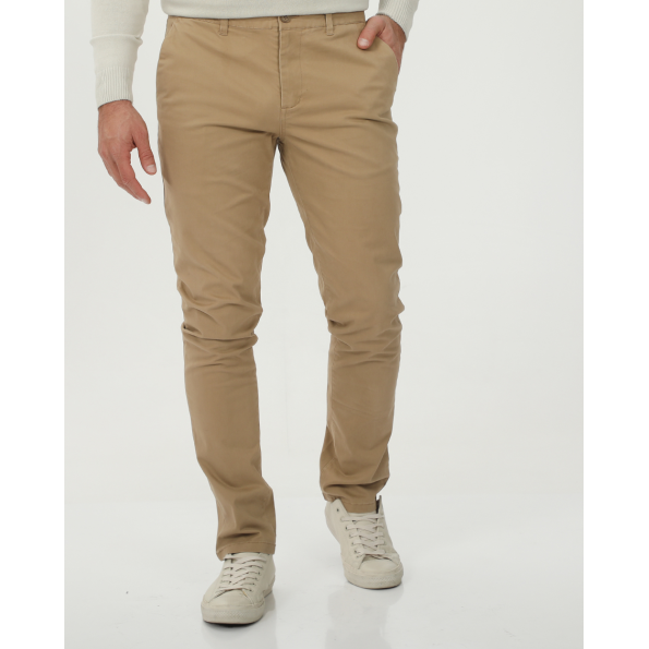 Ανδρικό chino comfort παντελόνι MARTIN & CO 224-32-0463 μπεζ