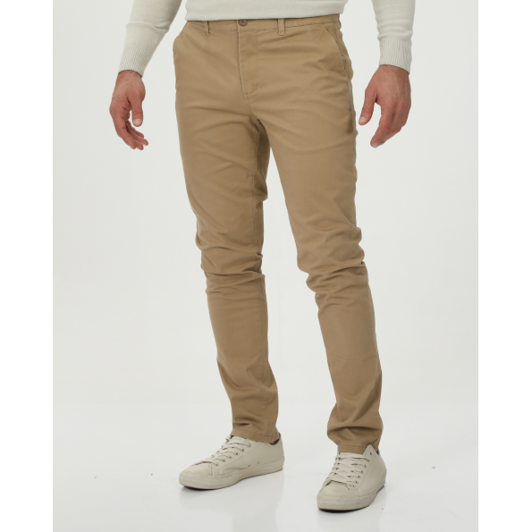 Ανδρικό chino comfort παντελόνι MARTIN & CO 224-32-0463 μπεζ Ανδρικά