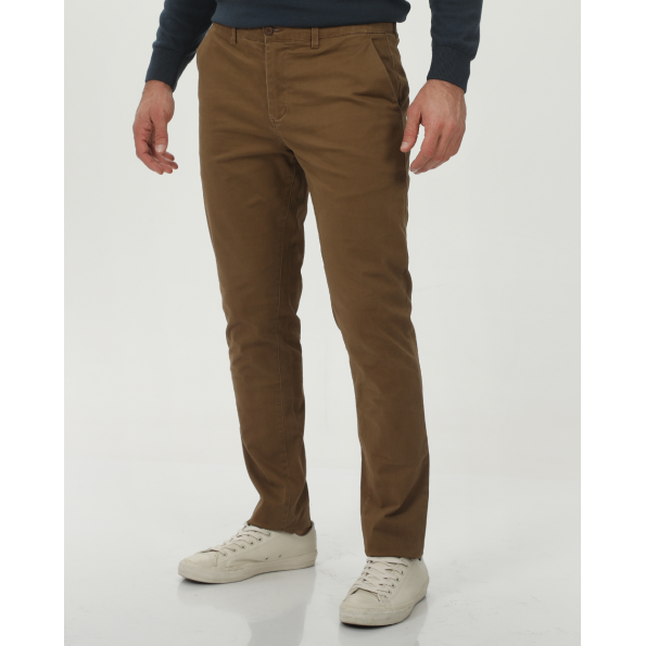 Ανδρικό chino παντελόνι MARTIN & CO 224-32-6517 καφέ Ανδρικά