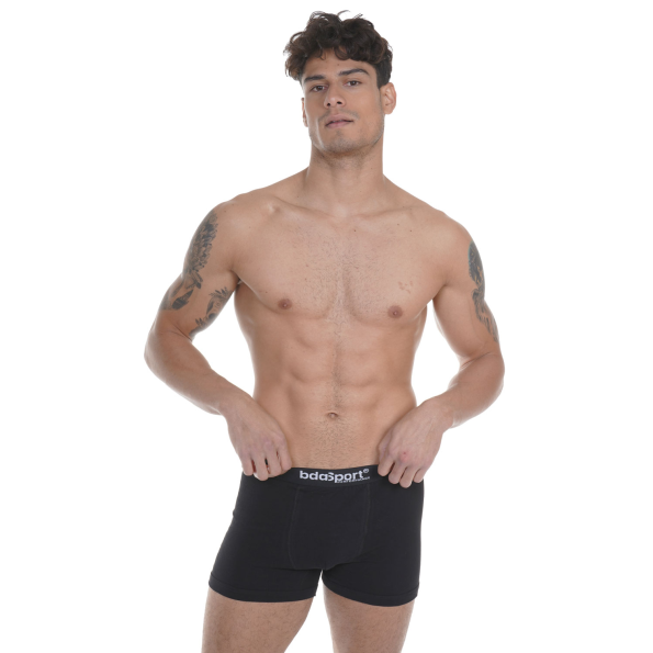 Σετ από 3 ανδρικά εσώρουχα boxer BODY ACTION 093201-01 μαύρα
