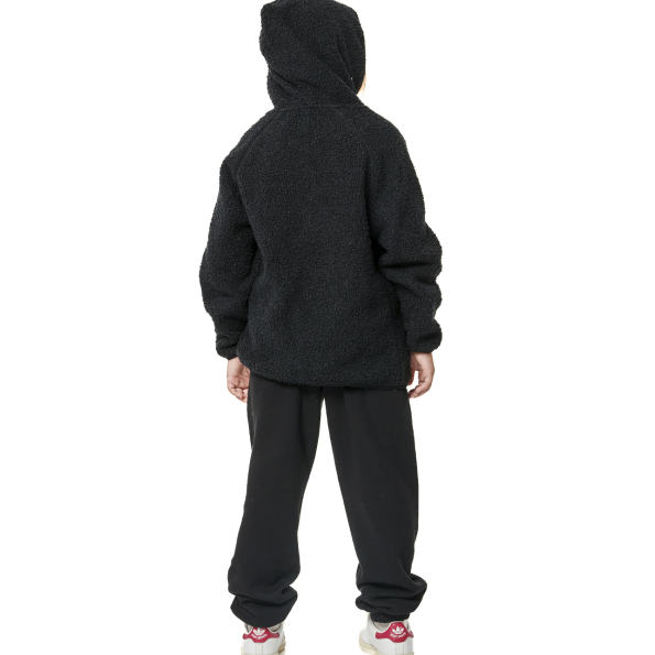 Παιδικό jacket BODY ACTION FLUFFY 072404-01 μαύρο Παιδικά